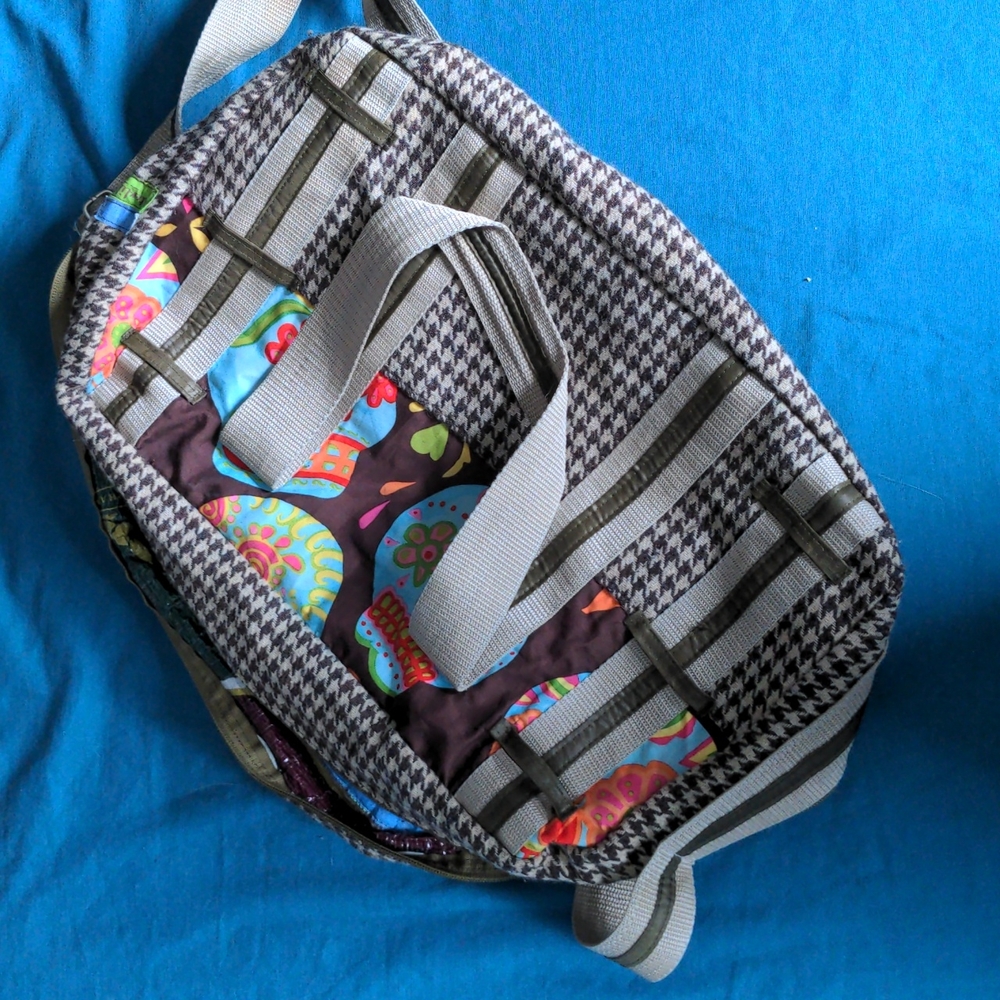 Carry On Bag or Diaper Bag - handmade in Cambodia